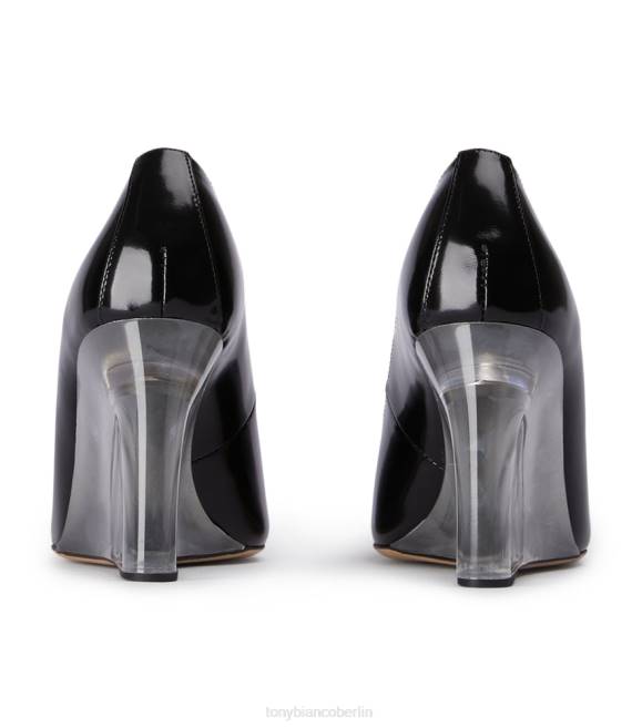 Pumps | de Tony Bianco Frauen Dolly-Heels Schwarz hochglänzend/klar 4624335